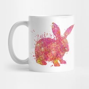 Rabbit Domestic Animal Wild Nature World Earth Watercolor Mug